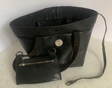 einmalige Handtasche easy pouch black
