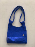 einmalige Handtasche shopper strong blue metallic