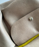 einmalige Handtasche fridge beige-yellow